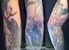 Illustrations from Dante's Inferno sleeve in Progress